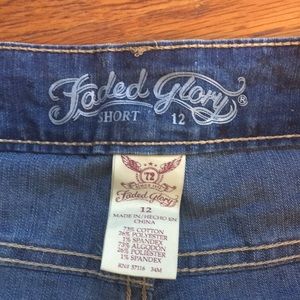 Faded Glory Shorts - Women’s size 12 shorts. Faded Glory Shorts - Women’s size 12 shorts.